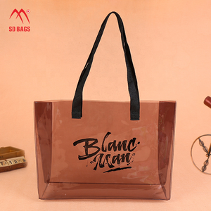 Elegante Borsa da Spiaggia Trasparente in PVC - Product Image 4