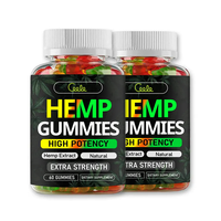 Gummies de chanvre à marque privée pour le soulagement du stress et un meilleur sommeil, 60 unités, Gummies à la vitamine C
