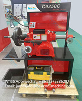 Tour à tambour de frein à disque automobile, fabricants de tours à tambour de frein horizontal de précision, machine de tour à tambour de frein C9350C