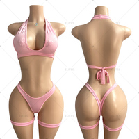 Tenues de pole dance élastiques ELITES, tenues de danse exotique, body, bikini, lingerie