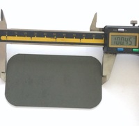 Feuille de ferrite de blindage à double bobine 100*55*1.0/0.5mm pour module de charge sans fil à deux bobines Chargeur sans fil de voiture