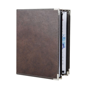 Restaurantmenu-Ideeën Ontwerp Burger Koning <span class=keywords><strong>4</strong></span>-6-8Mre Kijker Longhorn Steakhouse Menu In Het Duits - Product Image 1