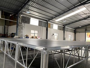 2025 nueva tendencia TFR 8X4 pies Sistema de plataforma de escenario portátil escenario de aluminio con sistema portátil - Product Image 4