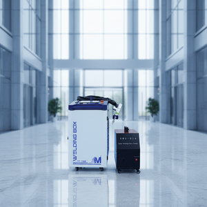 Nouvel Arrivage Machine de Soudage Laser et Nettoyeur de Rouille 5-en-1 à Fibre Optique 1500W 2000W 3000W pour Métal, Intégrée et Portable - Product Image 1