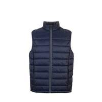 Veste d'hiver pour homme en duvet, confortable, imperméable, chaude, bleue, OEM, pas cher