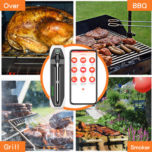 Meilleure vente <span class=keywords><strong>sonde</strong></span> étanche <span class=keywords><strong>cuisine</strong></span> bluetooth sans fil Smart Food Thermomètre Bbq grill numérique Thermomètre à viande pour la cuisson - Product Image 4
