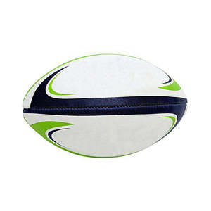 ลูกบอลรักบี้เป่าลมพิมพ์ลายกำหนดได้เองลูกบอลรักบี้ยางเย็บด้วยมือทนทาน - Product Image 2