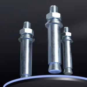 Boulon d'expansion Baifit en acier au carbone galvanisé M8x80mm Classe C Niveau 4.8 pour la construction de murs en briques creuses - Product Image 2