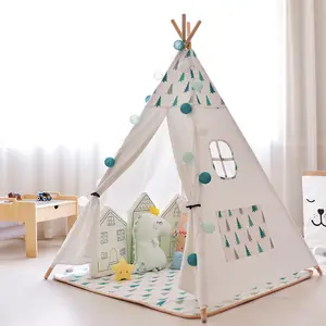 Tenda per bambini al coperto indiano per la casa del bambino principessa piccola casa ragazzi ragazze giocattoli gioco casa della tenda per i bambini