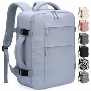 Sac à dos de voyage homologué pour le transport aérien, grand format, tissu imperméable et résistant, design ergonomique pour l'organisation des voyages, grande capacité - Product Image 1