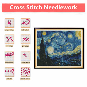 Kits <span class=keywords><strong>de</strong></span> <span class=keywords><strong>Punto</strong></span> <span class=keywords><strong>de</strong></span> <span class=keywords><strong>Cruz</strong></span> CS-002 para Dropshipping, Tela Estampada <span class=keywords><strong>de</strong></span> 11/14 CT, <span class=keywords><strong>Bordado</strong></span> a Mano - Product Image 4