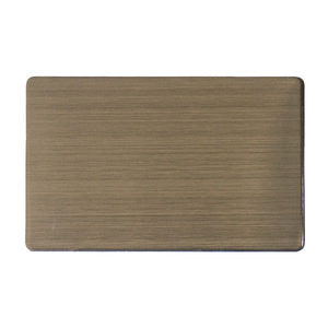 ป้ายชื่อสแตนเลสขัดเงา 86x54x0.5 มม. สำหรับอุปกรณ์และเครื่องจักรอุตสาหกรรม - Product Image 5