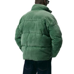 Vestes en velours côtelé d'hiver personnalisées, vestes matelassées en velours côtelé jumbo chaudes pour hommes - Product Image 2