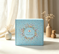 Boîte cadeau surprise pour gâteau personnalisée, boîte à gâteau explosive en carton ondulé pour fête d'anniversaire, emballage cadeau surprise pour les fêtes