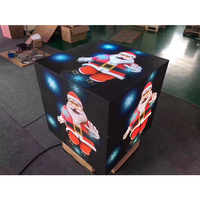 Cubi LED Sospesi in Alluminio Hongwei per Esposizione in Club P2.9 P3.9 P4.81