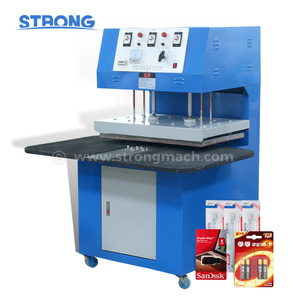 Scelleuse manuelle rotative pour emballages sous blister, machine de thermoscellage pour cartes PET, presse à chaud à 2 stations, grande presse à chaud - Product Image 1