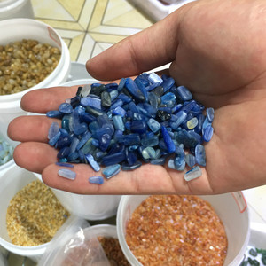 DIY Vente Chaude Gravier de Kyanite Bleue Pierres Roulées Non Polies de <span class=keywords><strong>Cyanite</strong></span> Pierres Précieuses - Product Image 2