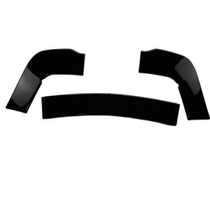 Lèvre avant et séparateur avant en carbone de haute qualité, 3 pièces, pour <span class=keywords><strong>Dodge</strong></span> <span class=keywords><strong>Challenger</strong></span> <span class=keywords><strong>2012</strong></span>-2019 - Product Image 4