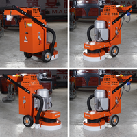 ZUJI CG350 Ponceuse à béton électrique haute performance 380V 220V, machine multifonctionnelle pour le décapage d'époxy et le polissage, avec moteur