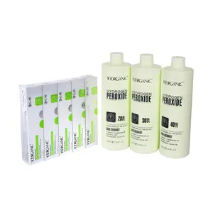 Crème oxydante à l'hydrogène de peroxyde de produits capillaires d'utilisation de salon professionnel 1000ml