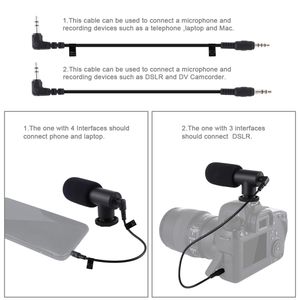 Pfuluz-<span class=keywords><strong>stabilisateur</strong></span> Direct U/C, support DV portable, Kit avec Microphone et lumière LED pour Streaming en Direct - Product Image 5
