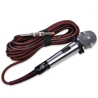 Microphone filaire professionnel pour scène, karaoké, microphone en métal, conférence, chant, portable, connecteur 6,35 mm, câble de 5 mètres, B200 PA/OEM