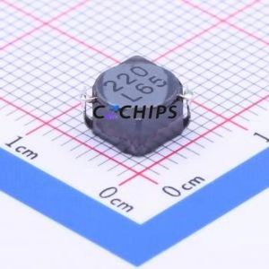 CDRH6D38NP-220NC ตัวเหนี่ยวนำไฟฟ้าแบบ SMD, 6.7x6.7 มม. ( ค่าความเหนี่ยวนำ: 22uH ) ( ความแม่นยำ: 30% กระแสไฟฟ้าที่กำหนด: 1.3A ) - Product Image 1