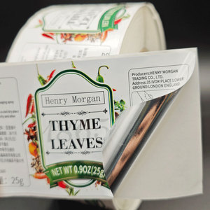 Tùy Chỉnh Rõ Ràng Nhãn Vinyl <span class=keywords><strong>PVC</strong></span> In Ấn Nghi Thức Bao Bì Sticker Không Thấm Nước Trong Suốt Nhãn Cho Nước Trái Cây Chai - Product Image 2