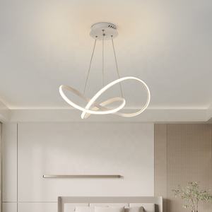 โคมไฟแขวน LED สไตล์นอร์ดิกที่ทันสมัยสำหรับโรงแรมบ้านห้องครัวตกแต่งห้องทานอาหารโคมไฟระย้าโลหะสุดสร้างสรรค์ - Product Image 3