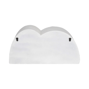 Étagères murales longues et courbées, 3 niveaux, style contemporain, métal bohème suspendu pour la décoration de la maison, chambre d'enfant, salle de bain - Product Image 5
