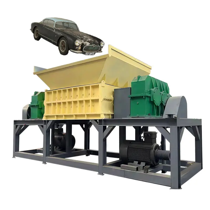 Triturador de resíduos de alta qualidade multiuso Triturador de sucata de ferro para venda