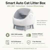 Nouvelle litière intelligente pour chat à ouverture supérieure, entièrement automatique, électrique, extra large