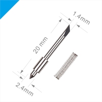 Cuchilla de Repuesto para Plotter Graphtec de 20 mm, Cuchilla de Carburo de Tungsteno para Cortadora de Vinilo