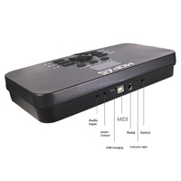 Batterie électronique professionnelle en maille, multifonction, portable, pour la pratique à domicile, les performances de jazz et l'enseignement (modèle d'usine)