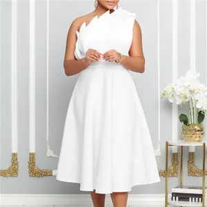 도매 옷 졸업 드레스 파티 이브닝 드레스 흰색 여성 드레스