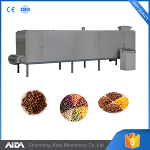 สายการผลิตอาหารขนมพัฟขนมสายการผลิตอาหารเช้าซีเรียลสำหรับอุตสาหกรรม - Product Image 3