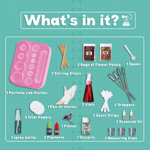 Set Esperimentale di Profumeria CPC DIY, Gioco Educativo e Scientifico Sicuro per Bambini - Product Image 2