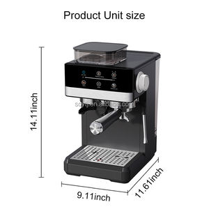 <span class=keywords><strong>Cafetera</strong></span> Espresso <span class=keywords><strong>Francesa</strong></span> Profesional Inteligente Programable de 20 Bares, de Acero Inoxidable, con Pantalla Táctil Multifunción para Preparar <span class=keywords><strong>Leche</strong></span> - Product Image 2