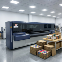 Machine d'impression industrielle Ruisheng I3200 haute vitesse pour carton ondulé, imprimante numérique couleur monocouche