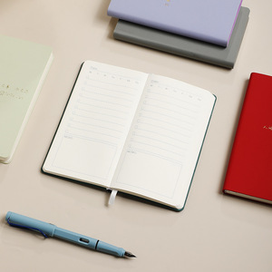 Tùy chỉnh quà tặng của Công ty Thiết lập A6 A5 B5 Bìa Cứng PU Tạp Chí da kế hoạch máy tính xách tay với bút và hộp cho văn phòng khuyến mại - Product Image 4