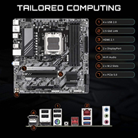Placa base Giga-byte B850M DS3H Micro ATX, 4 DDR5, 256 GB XMP 3.0, PCIe 5.0, doble M.2, LAN 2.5G, Q Flash Plus, para juegos.