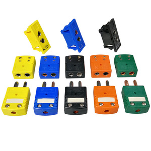 ปลั๊กเทอร์โมคัปเปิลชนิด K แบบขาเสียบกลม; ขั้วต่อขนาดใหญ่แบบแผงชนิด J รุ่น OSTW-K-MFT - Product Image 1