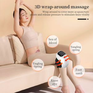 Gesundheits produkte Physiotherapie Hot Com press Vibrierendes Rotlicht Beheiztes elektrisches Knie massage gerät mit Wärme - Product Image 3