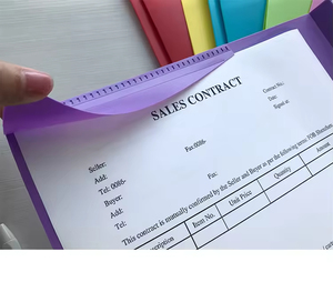 Carpeta de Archivos Expandible de PP con Dos Bolsillos y Logotipo Personalizado, Multicolor, con Esquinas Reforzadas y 3 Anillas - Product Image 3