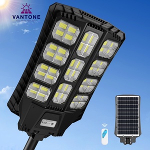 Super lumineux et pas cher 1000W 500W 400W tout en un lampadaire robuste étanche extérieur route lampe lampadaire solaire - Product Image 1