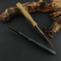 Couteau droit industriel BK-18 en acier D2 haute dureté, multi-usage pour le camping et la pêche, outil sauvage, manche en nylon et fibre de verre OEM