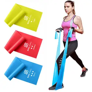 Elastic resistance Bands custom logo 3 Pack Tension Band Strength Training Bands for Home Workout Strength Training