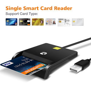 Lecteur-graveur de cartes à puce ZOWEETEK ISO 7816 USB, lecteur de cartes intelligentes compatible EMV <span class=keywords><strong>ATM</strong></span> CAC ID IC <span class=keywords><strong>SIM</strong></span> SIS, lecteur de cartes bancaires/de débit/de crédit - Product Image 3