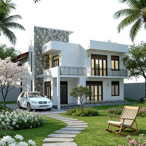 Villa y Edificio de Oficinas Prefabricados de Acero Ligero, Estándar Australiano, Ecológicos, Modernos, Construcción Modular, Instalación Rápida - Product Image 1