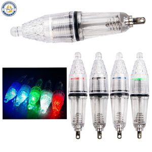 Luz de Pesca LED Recargable de 12cm/17cm, Lámpara Subacuática con Color Cambiable, Material ABS, 50000 Horas de Duración - Product Image 1